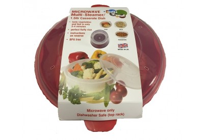 Good 2 Heat Microwave Multi-Steamer / Casserole Dish (1.5L)