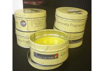 The Candle Factory Citronella Fragranced Candles