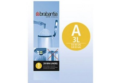 Brabantia Bin Liners 3L A