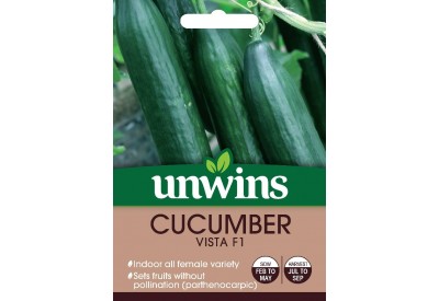 Unwins Cucumber Vista F1 Seed