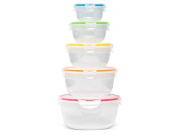 Lock & Lock Nestable Container Set (5 piece / HSM946S5)
