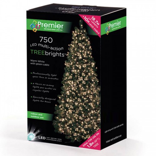 Premier 750 Multi-Action LED TREEBrights Lights - WHITE (indoor ...