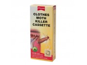 Rentokil Clothes Moth Killer Cassette (4 cassettes)